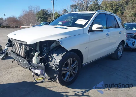 2012 Mercedes-Benz Ml 350 Bluetec 4Matic z USA, uszkodzony, nr VIN 4JGDA2EB3CA056867